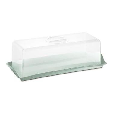 Imagem de Porta Pão de Forma Com Tampa Plástico Armazena E Conserva Uz - Uz Util