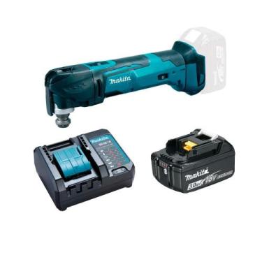 Imagem de Multiferramenta Oscilante 18V DTM51Z Bateria 3Ah Makita biv