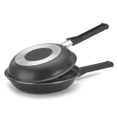 Imagem de Omeleteira Antiaderente n 18 Preta - REDANN LTDA