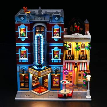 Imagem de VONADO Kit de luz LED compatível com Lego Jazz Club 10312, iluminação DIY compatível com Jazz Club Lego 10312 (sem modelo, apenas luz)