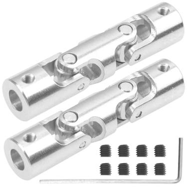 Imagem de 2Pcs Vgoohobby 4mm/5mm/6mm RC Boat Shaft Coupler 3 Section U Joint Coupling for RC Car Boat Robotics DIY (6mm to 6mm)