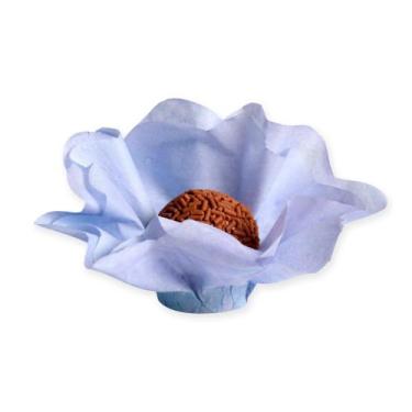 Imagem de Forminha para Doces Finos - Cheri - 3 Tons Pint Art - Azul - 50 unidad