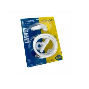 Imagem de Ducha Higienica Abs Branca 1/4 Volta Desviador BLUKIT