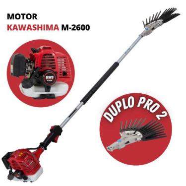 Imagem de Derriçadeira Para Café Kawashima Premium Com Haste Longa 1500mm 25,4cc