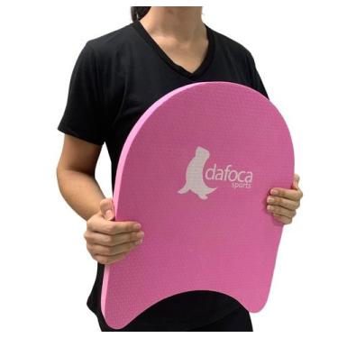 Imagem de Prancha Natação Hidroginástica DF1084 Grande 40cm Rosa Dafoca Sports