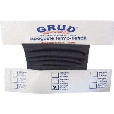Imagem de Espaguete Termo-Retrátil 1,00m X 4,5mm Grud GR 845