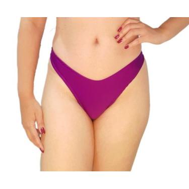 Imagem de Calcinha de biquini asa delta fio dental - Rays modas, Roxo, G