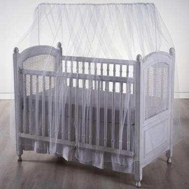 Imagem de Mosquiteiro Rede Tule para berço padrão Americano e Nacional - 2M3L Bo