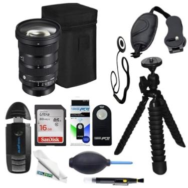 Imagem de Sigma Lente artística 24-70 mm f/2.8 DG DN II para Sony E com conjunto de acessórios avançados Deal-Expo...