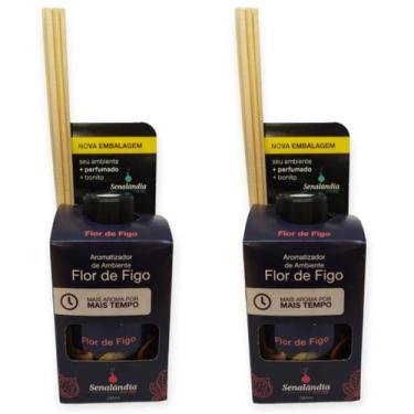 Imagem de 2 Aromatizador de Ambiente Senalândia Flor de Figo Difusor Vareta Perf
