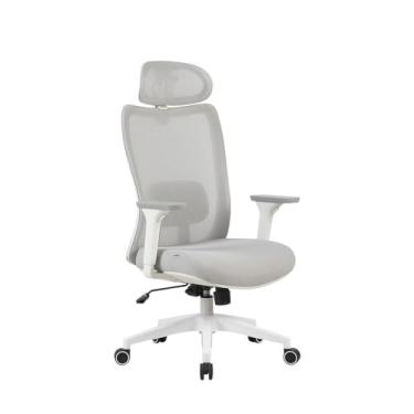 Imagem de Cadeira Ergonômica Elements Astra Pro Cinza e Branca