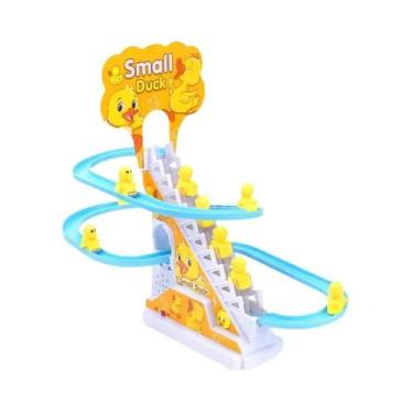 Imagem de Trem Elétrico de Montanha Russa para Crianças - Brinquedo DIY com Luze