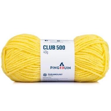 Imagem de Fio Club 500 40g - Pingouin, 1286 AMARELO PLUS