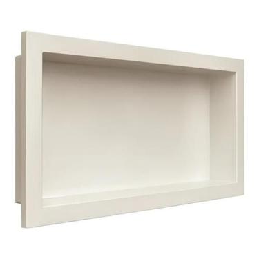 Imagem de Nicho Para Banheiro Modelo Tipo Porcelanato Parede Embutir 30x60cm Beg