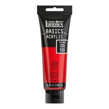 Imagem de Tinta Pintura Acrílica Liquitex Basics 321 Pyrrole Red 118ml, BASICS
