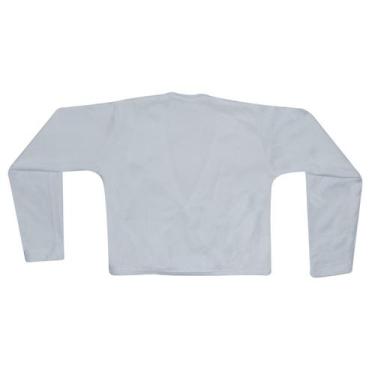 Imagem de Casaquinho para Ballet em Helanca Infantil Branco - Art Dança, GG