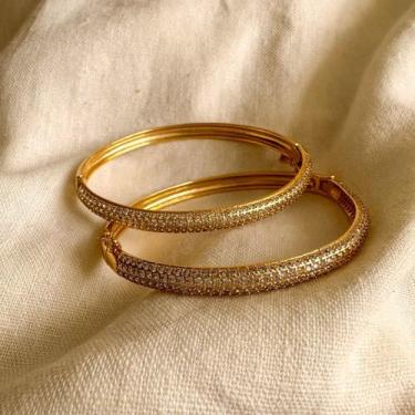 Imagem de Bracelete lux com zircônias banhado em ouro 18k - Casllu Semijoias