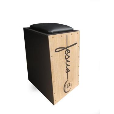 Imagem de Cajon JEG Acústico com Slap, JESUS