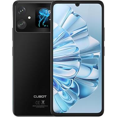 Imagem de Cubot A20, Smartphone Android 14, 4GB RAM, 128GB, Câmera 48MP, Tela Grande (Preto)