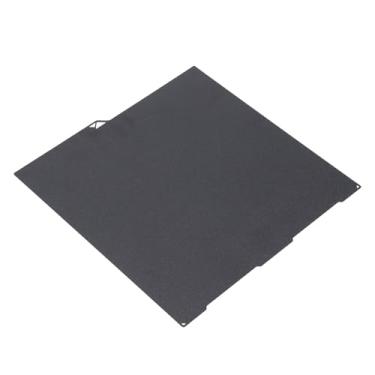 Imagem de Placa de Construção Flexível Cama de Impressão Texturizada Preta PEI 256x268mm Adesão Forte Ampla Compatibilidade Remoção Rápida Acabamento MATTE para Kobra 3 Adequado para