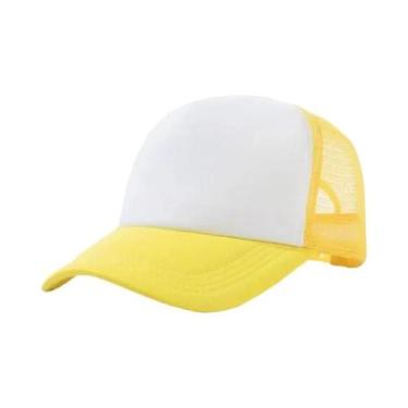 Imagem de Boné Snapback Unissex Preto - Ajustável, de Malha, para Hip Hop, 54-60