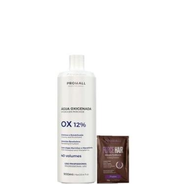Imagem de Água Oxigenada Cremosa 40 Volumes Prohall 900ml