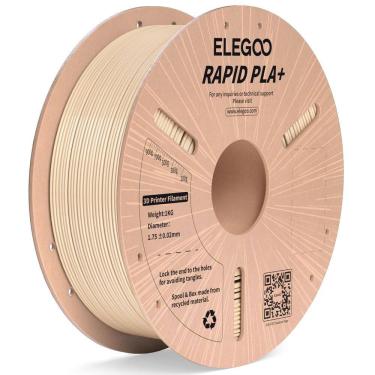 Imagem de Filamento para impressora 3D ELEGOO Rapid PLA Plus 1,75 mm bege 1 kg
