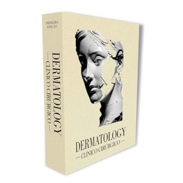 Imagem de Dermatologia Bege Caixa Livro Fake Decorativa Organizadora em MDF