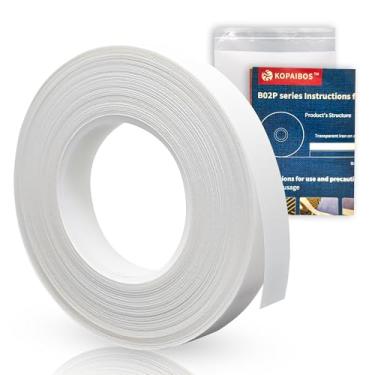 Imagem de KOPAIBOS kepaibos ferro dupla face em fita adesiva para bainha com suporte, fácil de passar, lavável, fusível, sem costurar fita para tecido (leve, 1/2 polegada 54 jardas)
