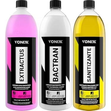 Imagem de Produto Para Limpar Bancos Estofados Sanitizante Bactran Extractus 1,5 L Vonixx