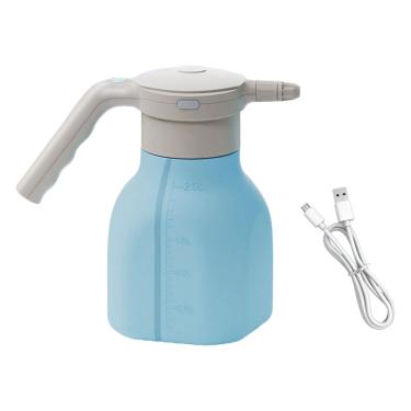 Imagem de Generic Dispositivo de rega de plantas de frasco de spray elétrico, recarregável, pulverizador de plantas de 2L pulverizador de água elétrica para banheiro, Azul