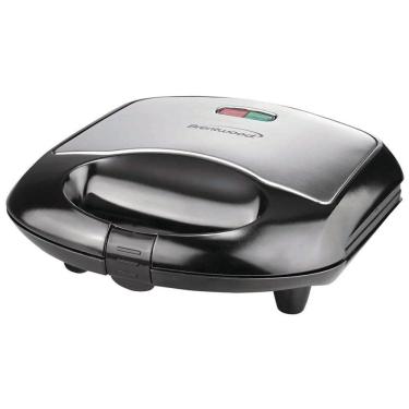 Imagem de Sanduicheira Antiaderente 2 Fatias, 750W, 110v, BRENTWOOD TS 240B, Preto