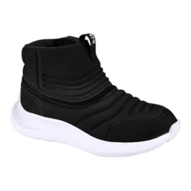 Imagem de Bota Infantil Inclusiva Bibi Para Todos Preta (PRETA, BR, Criança de 4 a 8 anos, Numérico, 25)