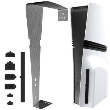 Imagem de Anti-Dust Cover Protector Cap For PS5 Pro Game Console Ports (Black)