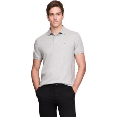 Imagem de Camisa polo Tommy Hilfiger de algodão líquido regular para homens