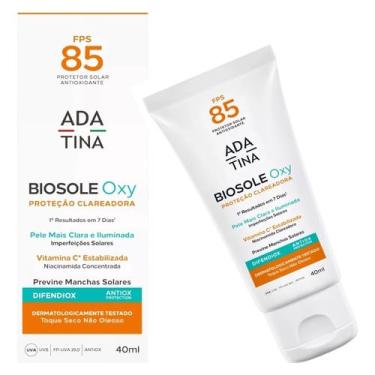 Imagem de Biosole Oxy Fps 85 Protetor Solar 12HS de proteção Clareador Combate 15 Tipos De Manchas indicado peles escuras melas