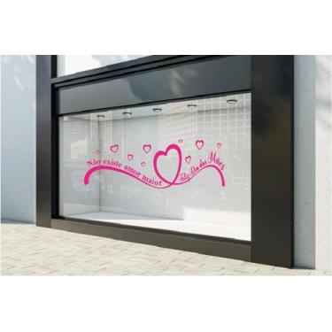 Imagem de Adesivo dia das Mães para Vitrines - shopp do adesivo