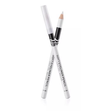 Imagem de Kit 02 Lápis Delineador Branco Profissional Iluminador Olhos