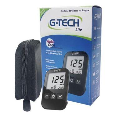 Imagem de Kit Medidor De Glicose G-tech Lite  Precisão E Facilidade