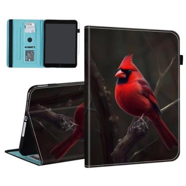 Imagem de BFUKVOU Capa para Samsung Galaxy Tab A9 Plus/A9+ 5G 11 polegadas modelo 2023 (SM-X210/X216/X218), compartimento para cartão, capa de couro PU TPU com suporte para caneta, hibernar automaticamente