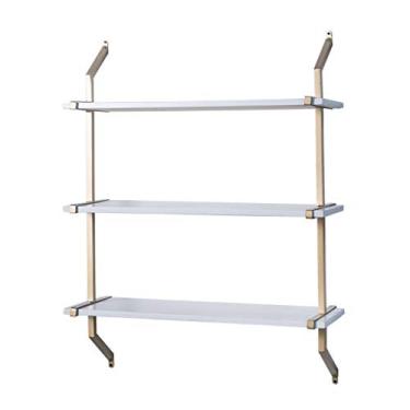Imagem de Prateleiras flutuantes prateleira de parede de metal madeira montada na parede prateleira de cubo para quarto como prateleira de armazenamento | Prateleiras flutuantes exibem decoração de móveis