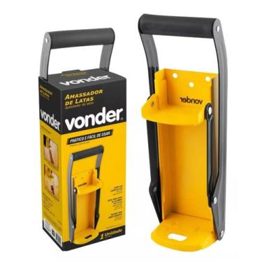 Imagem de Amassador De Latinhas Lata Abridor Tampa Garrafa Vonder 475ml 