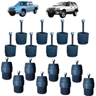 Imagem de Coxim Cabine Carroceria 7cm Com Parafusos S10 Dupla 1995/11 - Borfix