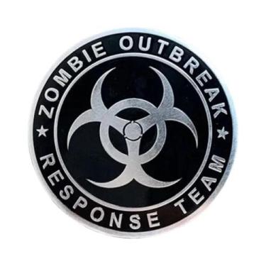 Imagem de Decalque Para Capacete De Motocicleta Resident Evil, Protetor Solar À 