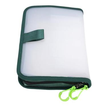 Imagem de Saco DE Isca DE PESCA PVC PROOW DA ÁGUA CLARA PORTÁVEL 10 COMPARTIMENTOS CASO DE PESCA DE RECULHADOR DE CEP ECHERNEGE