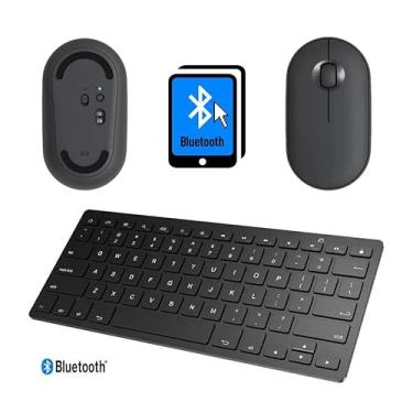 Imagem de BDNET, Mouse e Teclado bluetooth para tablet Air 4 10.9" Preto