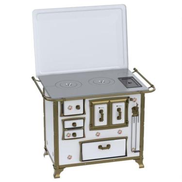 Imagem de Fogao a Lenha GII N 2 Renaissance Branco Cald Buque