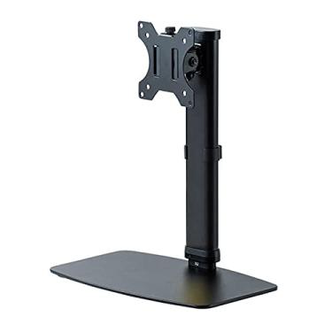 Imagem de Suporte de TV de mesa, altura ajustável, inclinação, base de TV de mesa giratória com base de metal resistente, para TV plana de 10 a 27 polegadas, Max Vesa 100 x 100 mm belo cenário