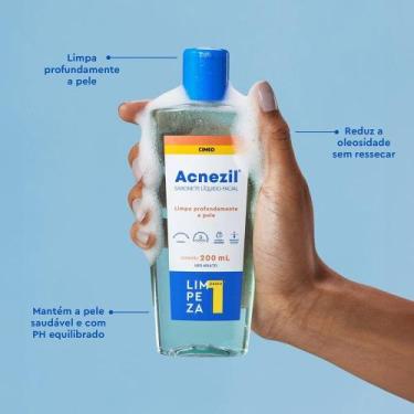 Imagem de Acnezil Sabonete Líquido Facial 200ml - CIMED &CO S.A.