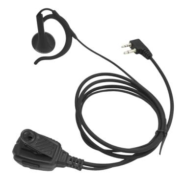 Imagem de stdgove Fone de ouvido grande em forma de G, Walkie Talkie, 2 pinos, com Ptt e microfone para rádios Midland gxt x-tra Xtra Talker gmrs GTX 1000 1000g 1050 gxt1000vp4